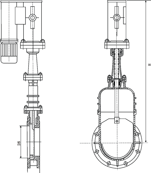 DMZ273X��DMZ273F��DMZ273H��DMZ273Y���Һ��(d��ng)���Uʽ�����l�y�����嵶���l�y�����νY(ji��)��(g��u)�ߴ�D