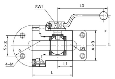 ���mʽ���ø߉�Һ�����yCJZQ��Ҫ�����B�ӳߴ�D